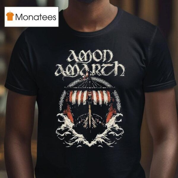 Amon Amarth We Rule The Waves Boa T Shirt