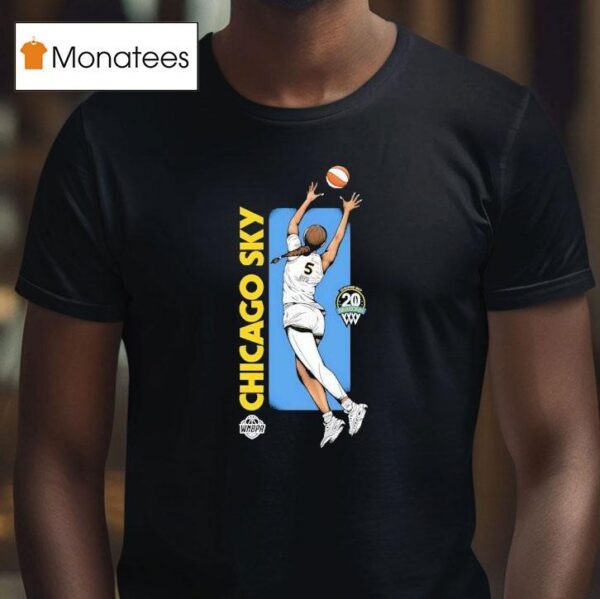 Angel Reese Chicago Sky Basketball T Shirt