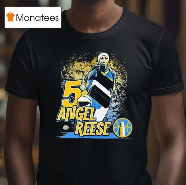 Angel Reese Run It Chicago Sky T Shirt