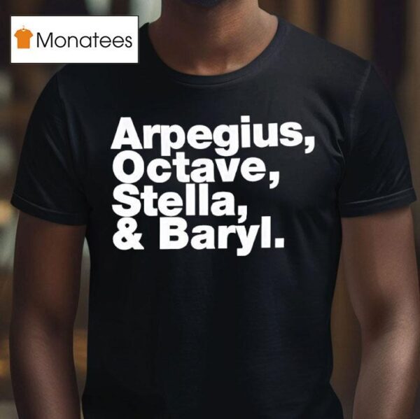 Arpegius Octave Stella And Baryl T Shirt
