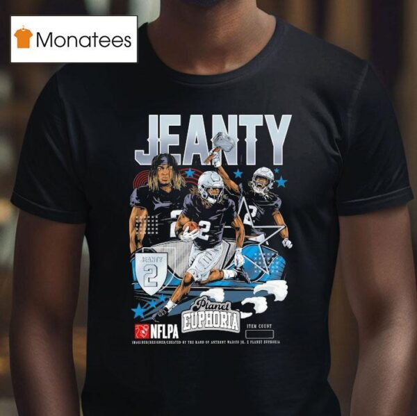 Ashton Jeanty Nflpa Planet Euphoria T Shirt