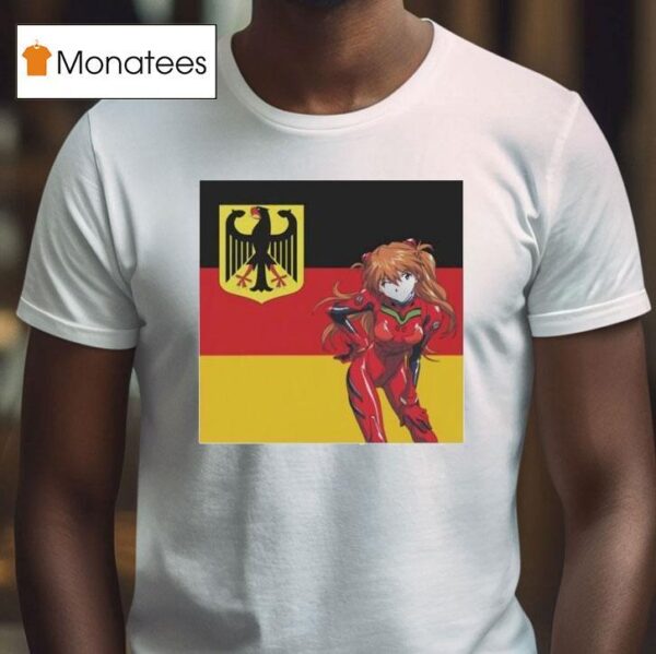 Asuka Langley Soryu Germany Evangelion T Shirt