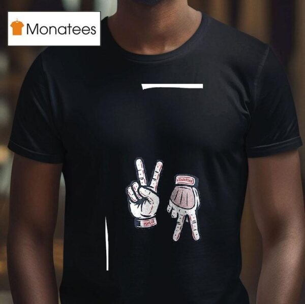 Atlanta Braves X Usher A Town Down Peace Up T Shirt