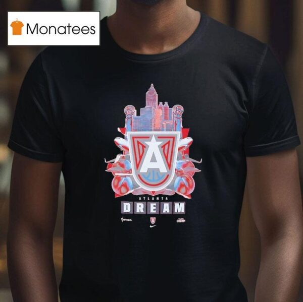 Atlanta Dream City Skyline T Shirt