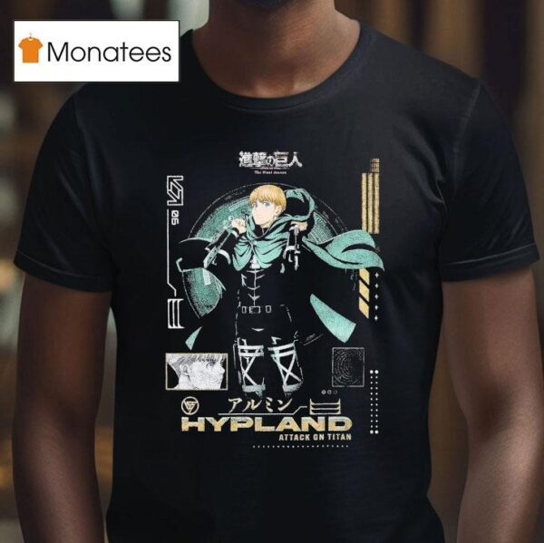 Attack On Titan Armin Hypland T Shirt