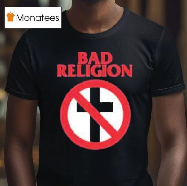 Bad Religion World Tour Cross Buster T Shirt