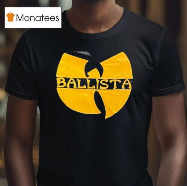 Ballista X Wu Tang Clan Ballis Tang Clan Logo T Shirt