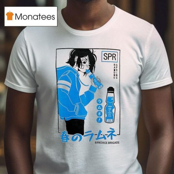 Bandage Brigade Ramune Girl T Shirt