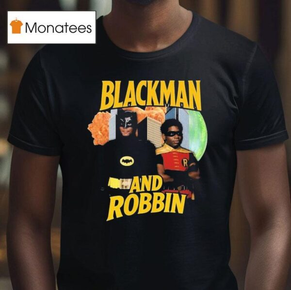 Batman Blackman And Robbin T Shirt