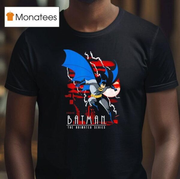 Batman The Animated Series Lightning T Shirt