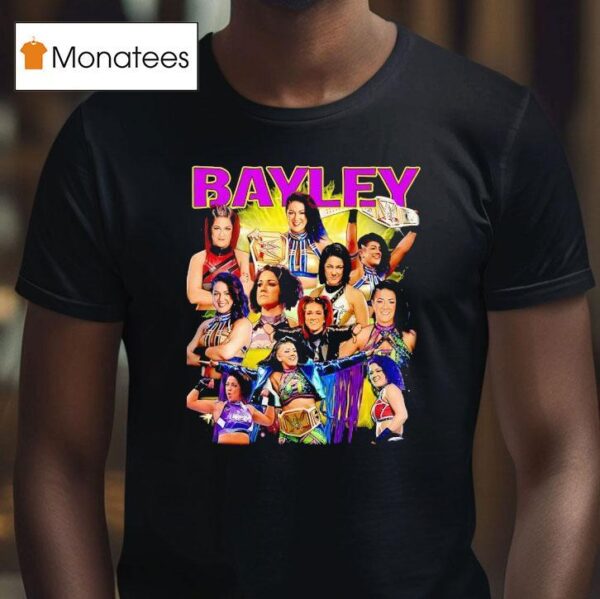 Bayley Hugger Wrestling Women S Champion T Shirt
