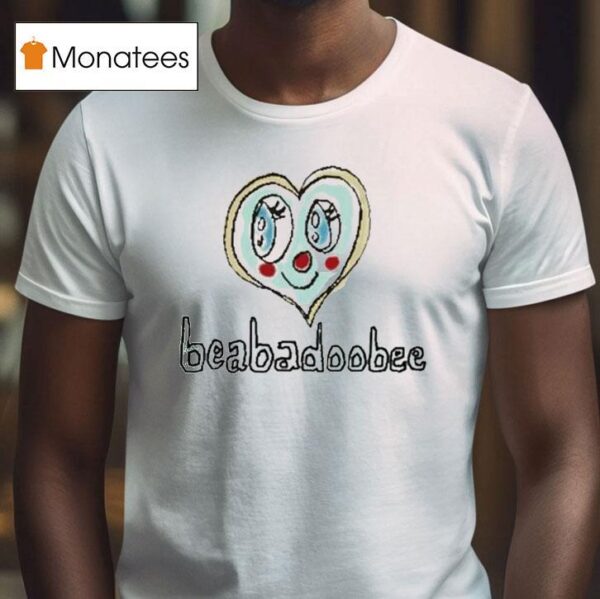 Beabadoobee Off White Heart Eyes T Shirt