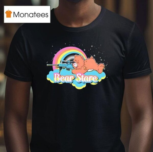 Bear Stare Slouchy Fi T Shirt