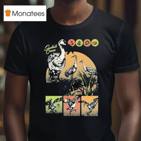 Bird Collective Sandhill Crane T Shirt