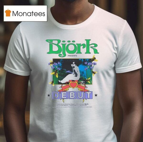 Bjork Debut Album From The Sugarcubes Vocalist Bjork T Shirt