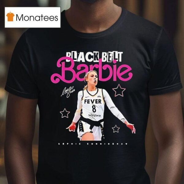 Black Belt Barbie Sophie Cunningham Fierce And Fun Wnba Graphic T Shirt