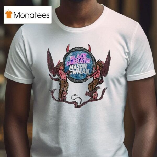 Black Sabbath Mason Newman Cherub T Shirt