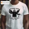 Black Sabbath Ozzy Osbourne No More Tours T Shirt