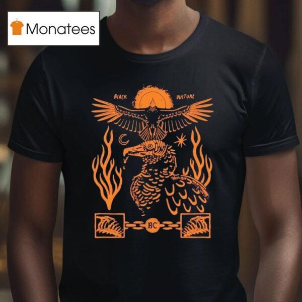 Black Vulture Bird Collective T Shirt