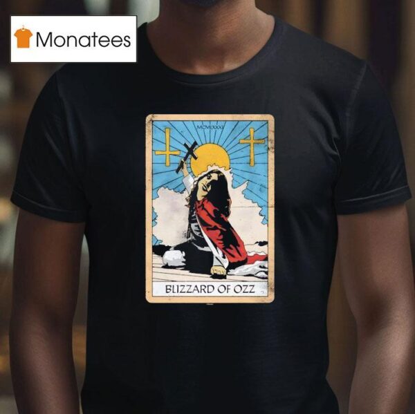 Blizzard Of Ozz Tarot Card T Shirt