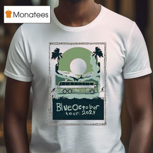 Blue October Bus Summer Tour T Shirt