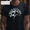 Blue October Skull Skyline Spring Tour T Shirt