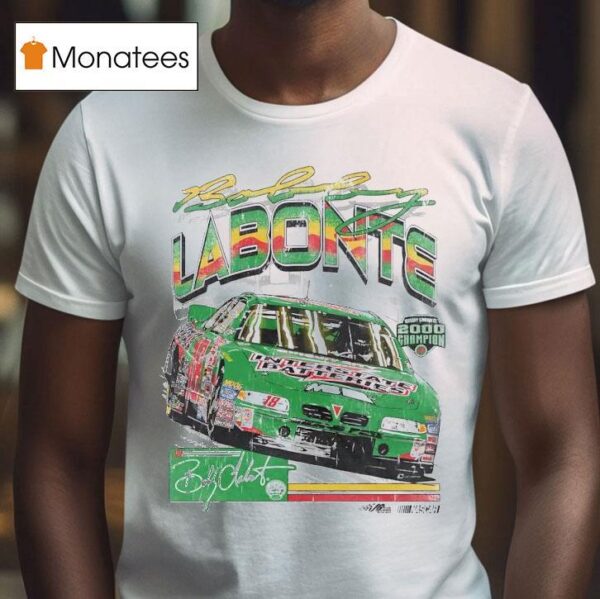Bobby Labonte No L For Hermie Sadler And Bill Stanley Signature T Shirt