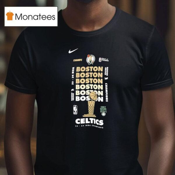 Boston Celtics Nba Champions Finals T Shirt