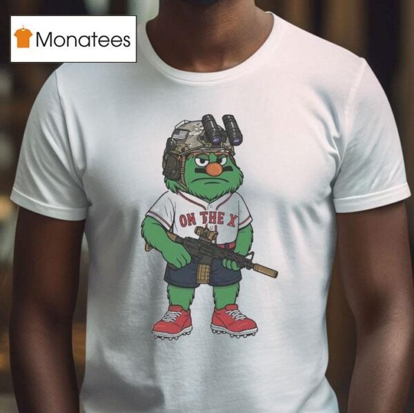 Boston Red Sox Wally On The X Masco T Shirt