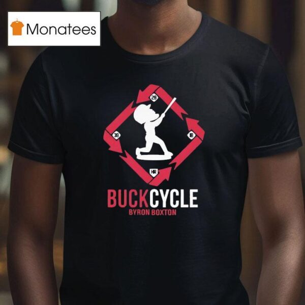 Buckcycle Byron Buxton Minnesota Twins Baseball T Shirt