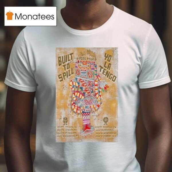Built To Spill Yo La Tengo July St Louis Mo T Shirt