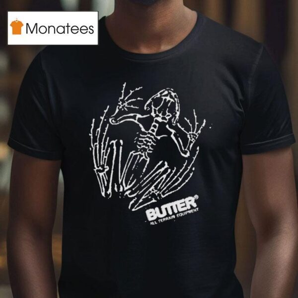 Butter All Terrain Equipment Goods Fossil T Shirt