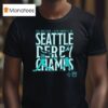 Cal Raleigh And Ken Griffey Jr Seattle Derby Champs T Shirt