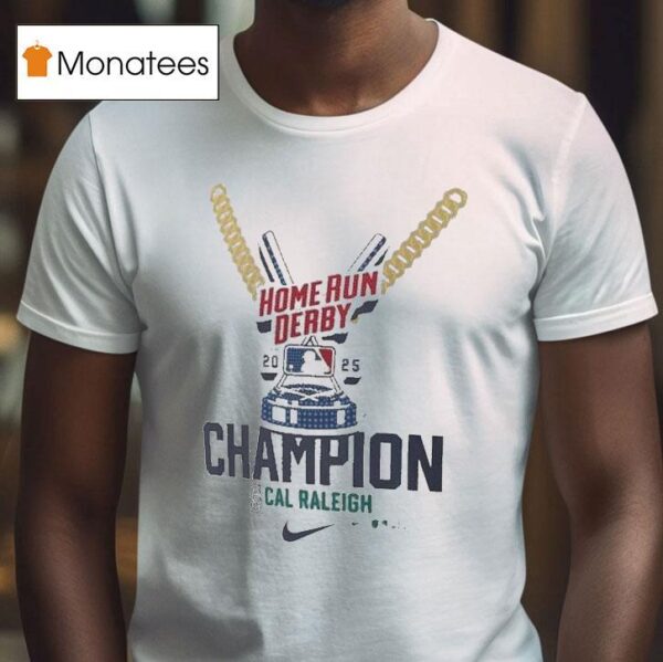 Cal Raleigh Home Run Derby Champion Mlb Nike Trophy T Shirt