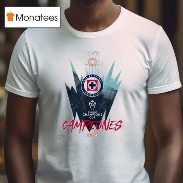 Campeones Club De Futbol Cruz Azul Concacaf Champions Cup T Shirt