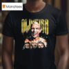 Charles Oliveira Champion Portrait Gold Lettering Ufc Ar T Shirt