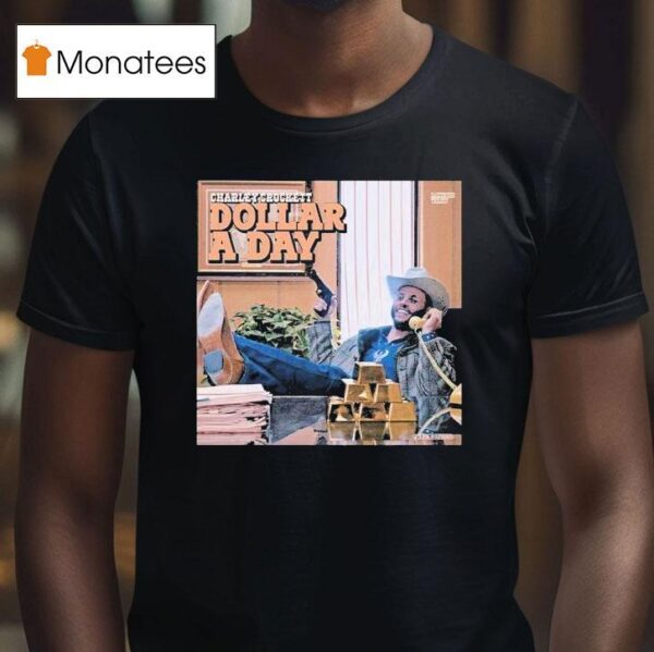 Charley Crockett Dollar A Day Album T Shirt