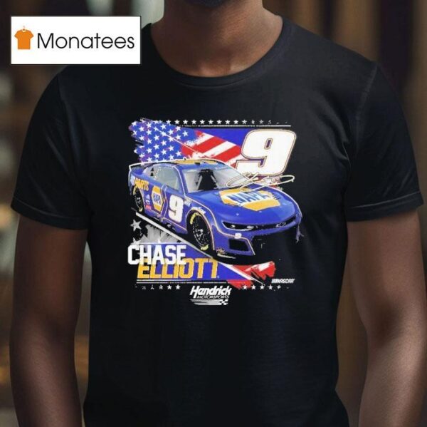 Chase Elliott Napa Patriotic Hendrick Motorsports Nascar T Shirt