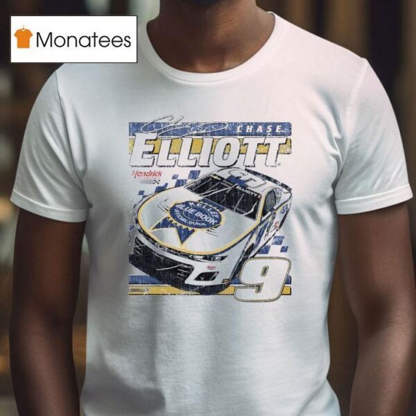 Chase Elliott No Chevrolet Zl For Hendrick Motorsports Signature Retro T Shirt