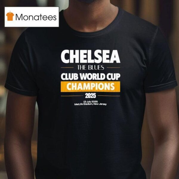 Chelsea Club World Cup Champions T Shirt