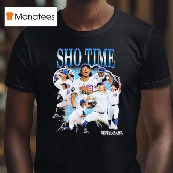 Chicago Cubs Shota Imanaga Sho Time T Shirt