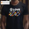 Chicago Sky Love Wins Pride Trans T Shirt