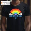 Chicago Sky Pride Rainbow T Shirt