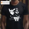 Chris Brown Tour Breezy Bowl Xx Middle Finger T Shirt