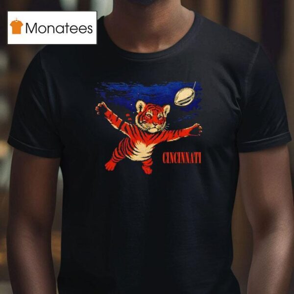 Cincinnati Tiger Smells Like Team Spiri T Shirt
