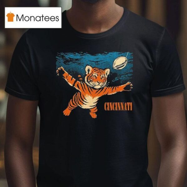 Cincinnati Tigers Smells Like Team Spiri T Shirt