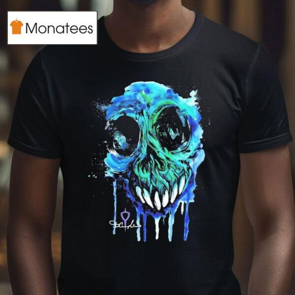Clayman Camplin Skull T Shirt
