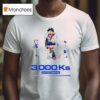 Clayton Kershaw Los Angeles Dodgers Makes History Strikeou T Shirt