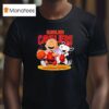 Cleveland Cavaliers And Peanuts Snoopy T Shirt