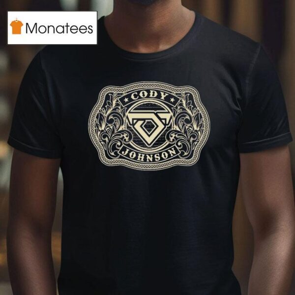 Cody Johnson Leather Buckle Deluxe Tour Bel T Shirt